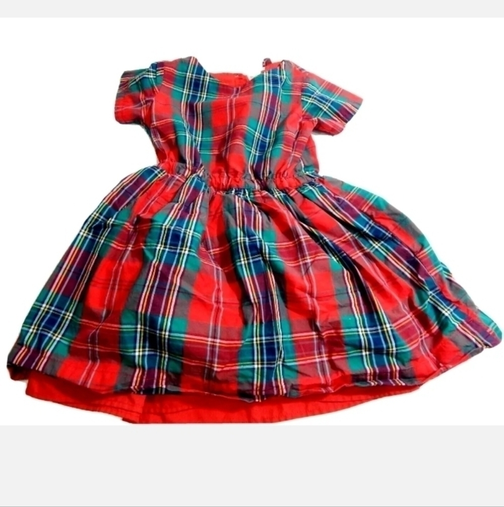 Crewcuts Girls Plaid Holiday Dress